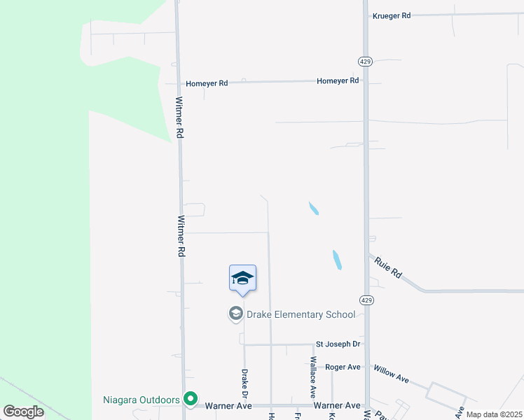 map of restaurants, bars, coffee shops, grocery stores, and more near 552 Homestead Dr in North Tonawanda