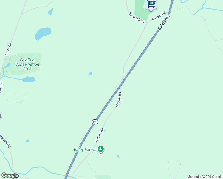 map of restaurants, bars, coffee shops, grocery stores, and more near 513 Calef Highway in Epping