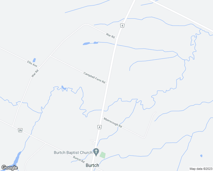 map of restaurants, bars, coffee shops, grocery stores, and more near 293 Brant County Road 4 in Brantford