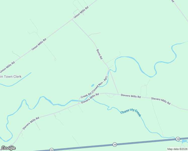 map of restaurants, bars, coffee shops, grocery stores, and more near 106 Creek Road in Broadalbin