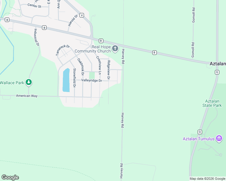 map of restaurants, bars, coffee shops, grocery stores, and more near N6047 Harvey Road in Lake Mills