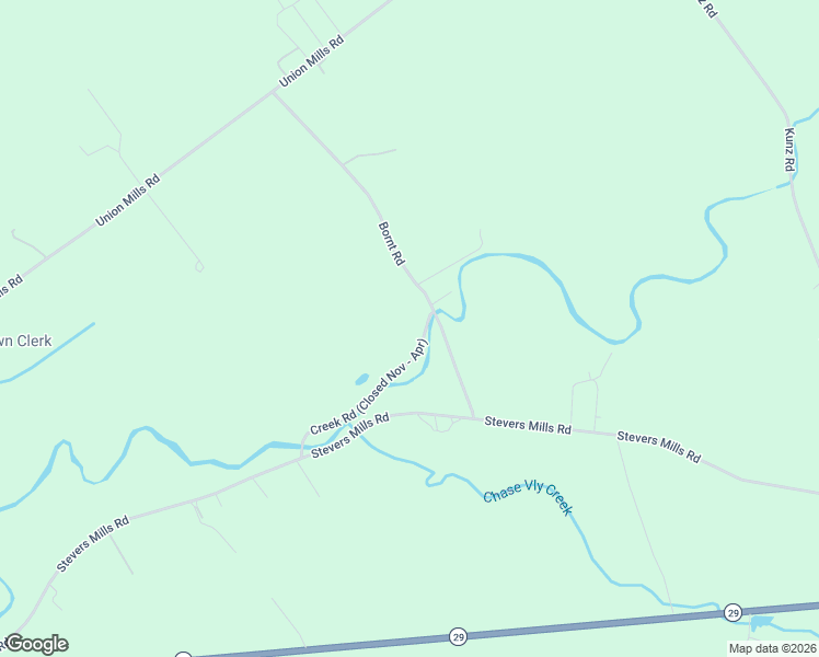 map of restaurants, bars, coffee shops, grocery stores, and more near 106 Creek Road in Broadalbin