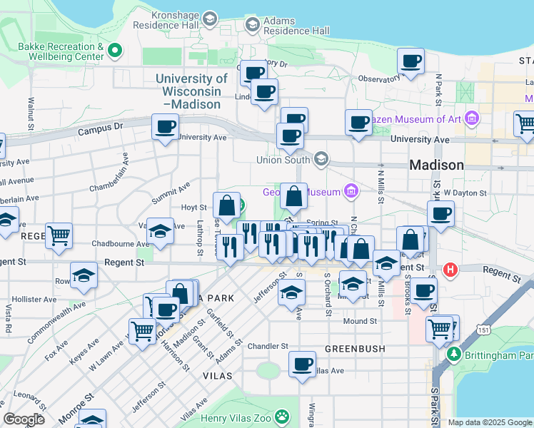 1430 Monroe Street, Madison WI Walk Score