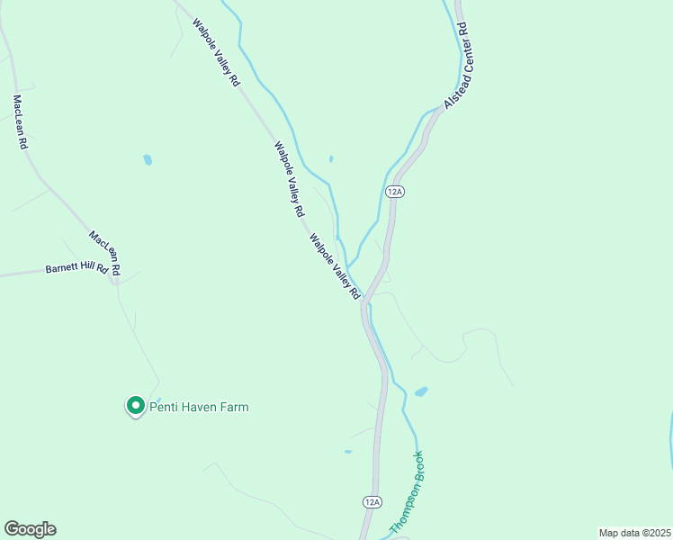 map of restaurants, bars, coffee shops, grocery stores, and more near 742 Walpole Valley Road in Alstead