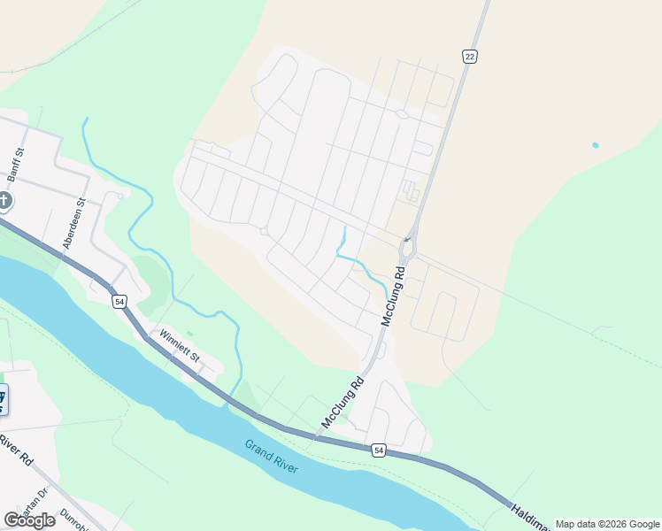 map of restaurants, bars, coffee shops, grocery stores, and more near 40 Kelso Drive in Caledonia