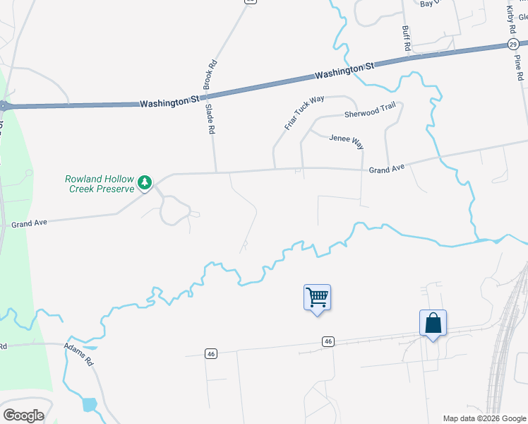 map of restaurants, bars, coffee shops, grocery stores, and more near 16 Round Table Road in Saratoga Springs