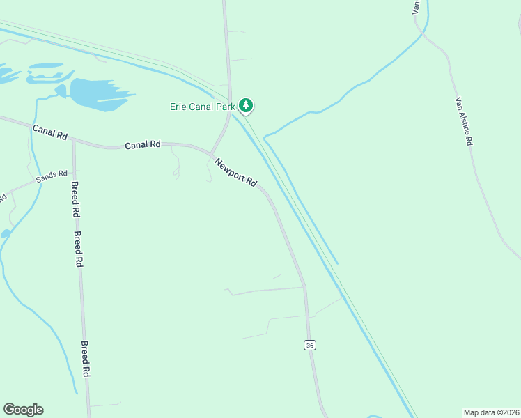 map of restaurants, bars, coffee shops, grocery stores, and more near 6131 Newport Road in Camillus