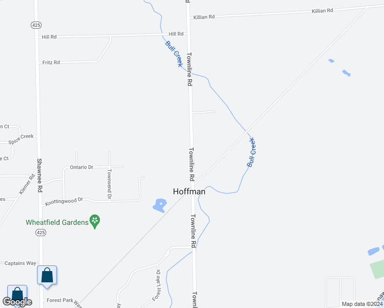 map of restaurants, bars, coffee shops, grocery stores, and more near 7291 Townline Road in North Tonawanda