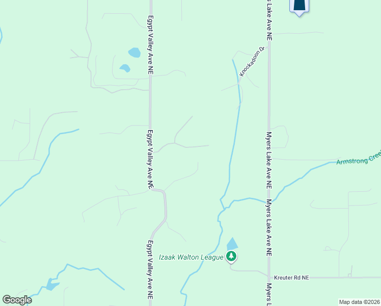 map of restaurants, bars, coffee shops, grocery stores, and more near 6544 Egypt Ridge Road Northeast in Rockford