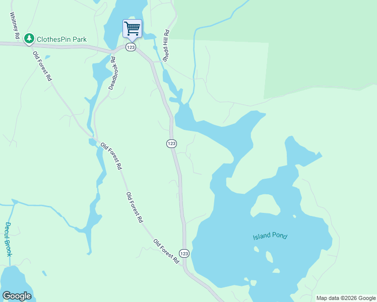 map of restaurants, bars, coffee shops, grocery stores, and more near 45 Murdough Road in Stoddard