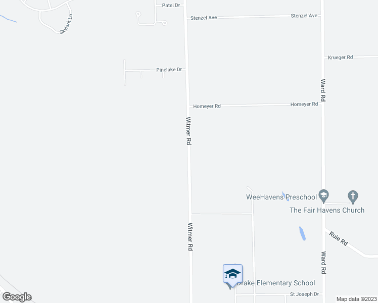 map of restaurants, bars, coffee shops, grocery stores, and more near 7214 Witmer Road in North Tonawanda