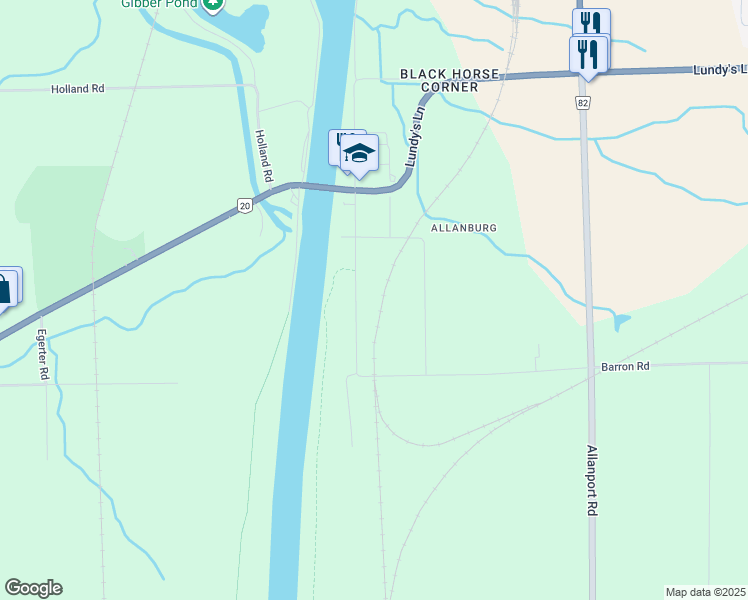 map of restaurants, bars, coffee shops, grocery stores, and more near 2248 Centre Street in Thorold