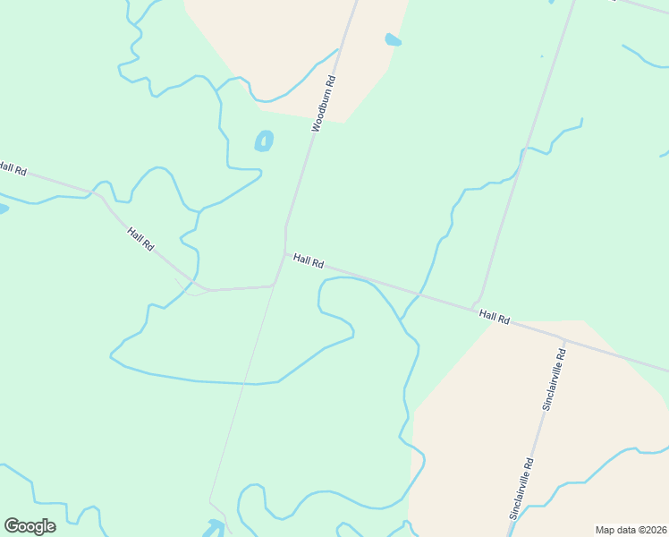 map of restaurants, bars, coffee shops, grocery stores, and more near 800 Hall Road in Hamilton