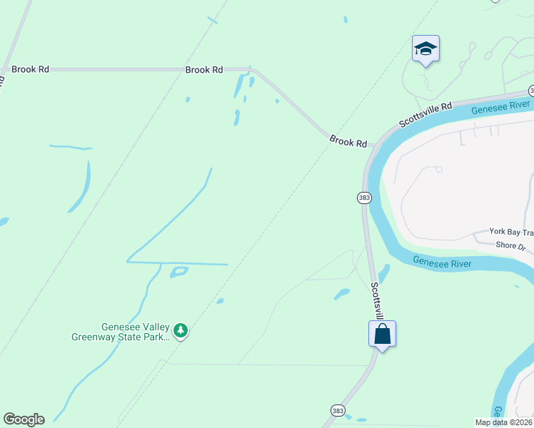 map of restaurants, bars, coffee shops, grocery stores, and more near 150 Coates Road in Scottsville