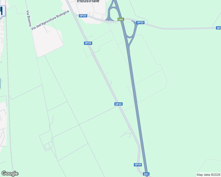 map of restaurants, bars, coffee shops, grocery stores, and more near 23 SP39 in Provincia di Livorno