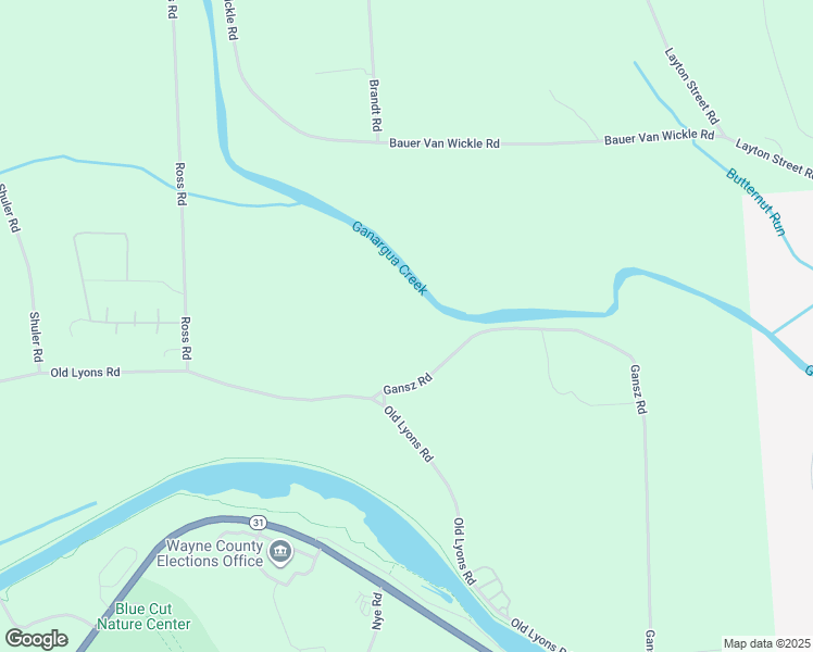 map of restaurants, bars, coffee shops, grocery stores, and more near 7437 Old Lyons Road in Lyons