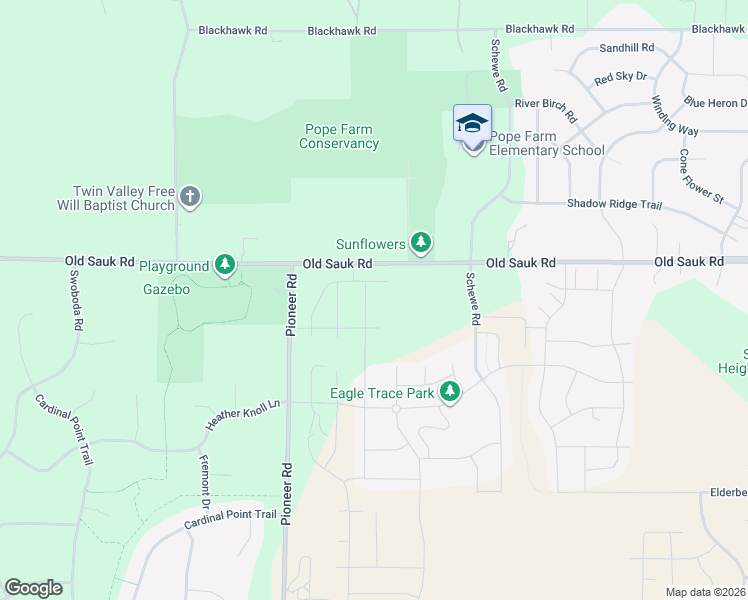 map of restaurants, bars, coffee shops, grocery stores, and more near 7492 Old Sauk Road in Middleton