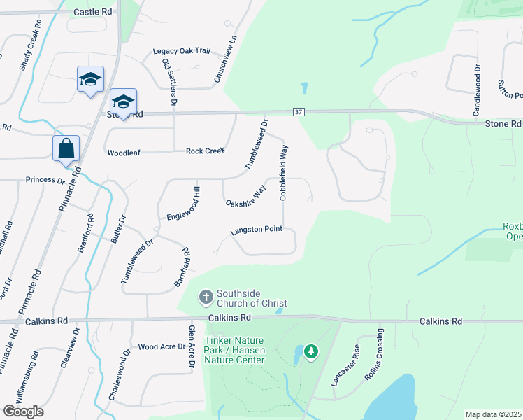 map of restaurants, bars, coffee shops, grocery stores, and more near 89 Cobblefield Way in Pittsford