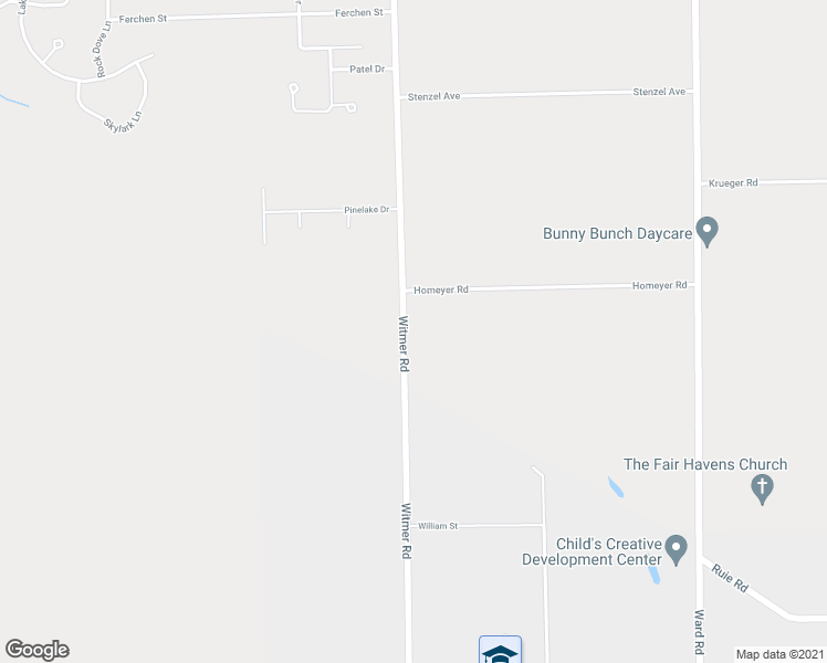 map of restaurants, bars, coffee shops, grocery stores, and more near 7223 Witmer Road in North Tonawanda