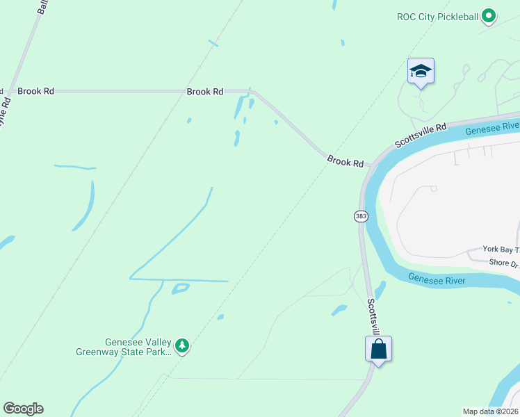 map of restaurants, bars, coffee shops, grocery stores, and more near 150 Coates Road in Scottsville