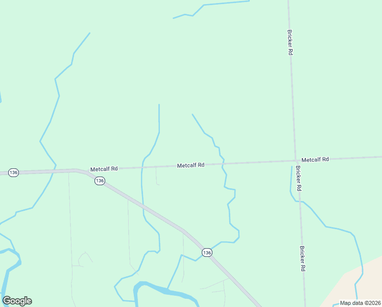 map of restaurants, bars, coffee shops, grocery stores, and more near 10222 Metcalf Road in Avoca