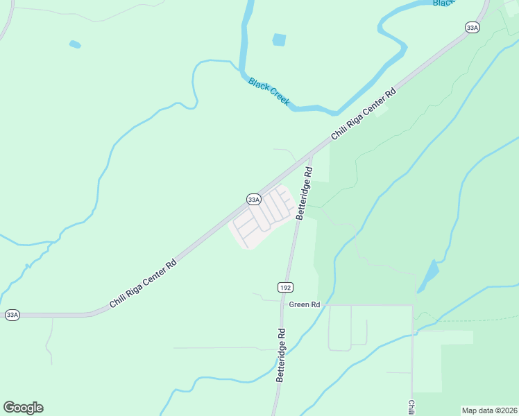 map of restaurants, bars, coffee shops, grocery stores, and more near 5839 New York 33A in Churchville