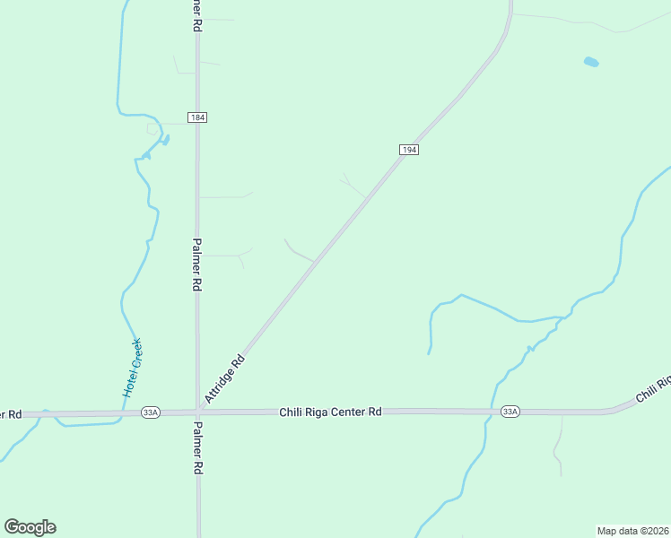 map of restaurants, bars, coffee shops, grocery stores, and more near 1700 Attridge Road in Churchville