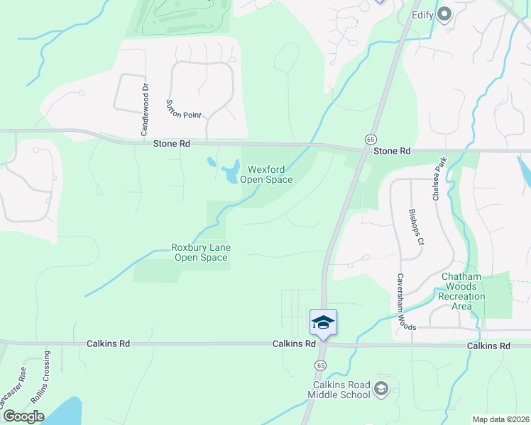 map of restaurants, bars, coffee shops, grocery stores, and more near 34 Wexford Glen in Pittsford