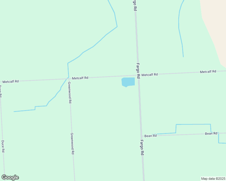 map of restaurants, bars, coffee shops, grocery stores, and more near 8111 Metcalf Road in Avoca