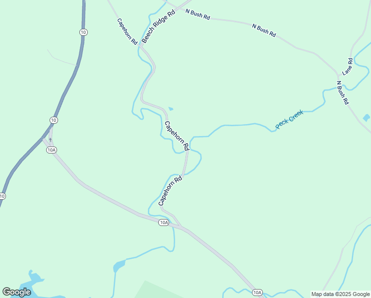 map of restaurants, bars, coffee shops, grocery stores, and more near 346 Capehorn Road in Johnstown