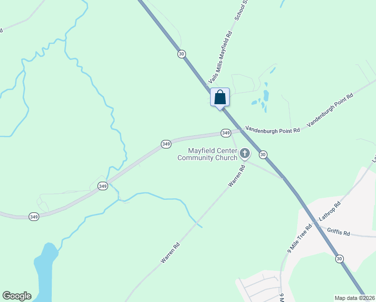 map of restaurants, bars, coffee shops, grocery stores, and more near 798 New York 349 in Gloversville