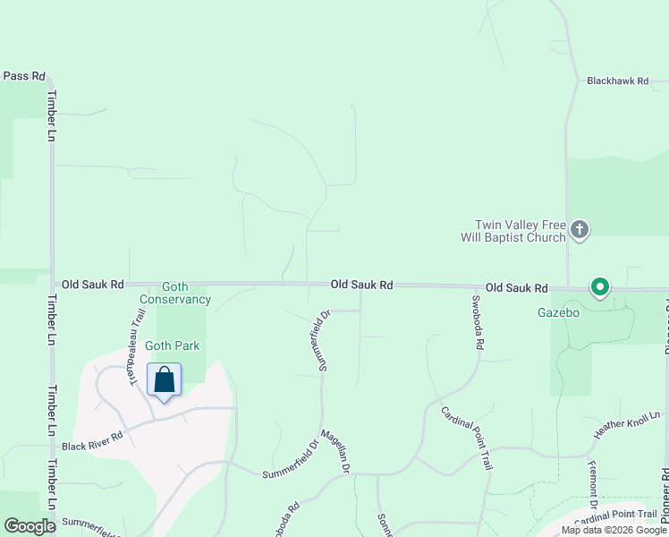map of restaurants, bars, coffee shops, grocery stores, and more near 7734 Old Sauk Road in Madison