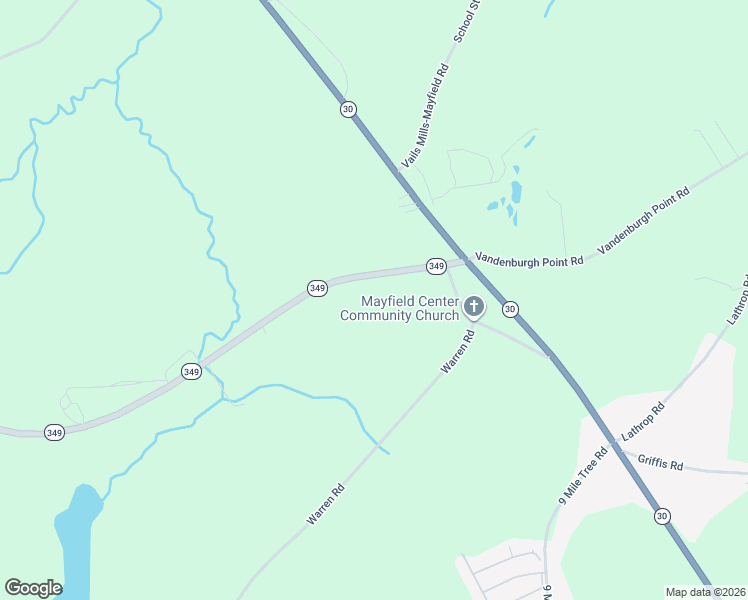 map of restaurants, bars, coffee shops, grocery stores, and more near 798 New York 349 in Gloversville