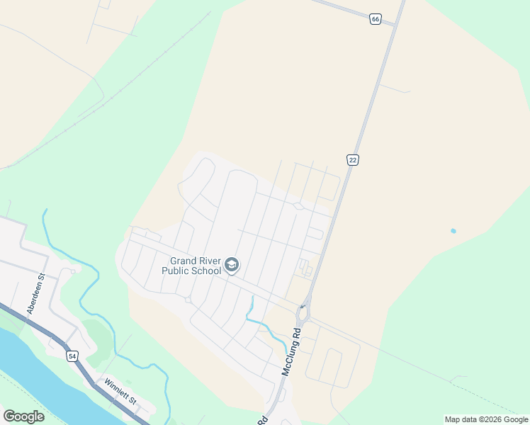 map of restaurants, bars, coffee shops, grocery stores, and more near 72 Malcolm Crescent in Haldimand County