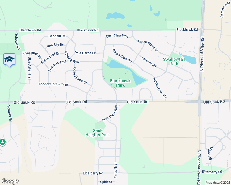 map of restaurants, bars, coffee shops, grocery stores, and more near 720 Bear Claw Way in Madison