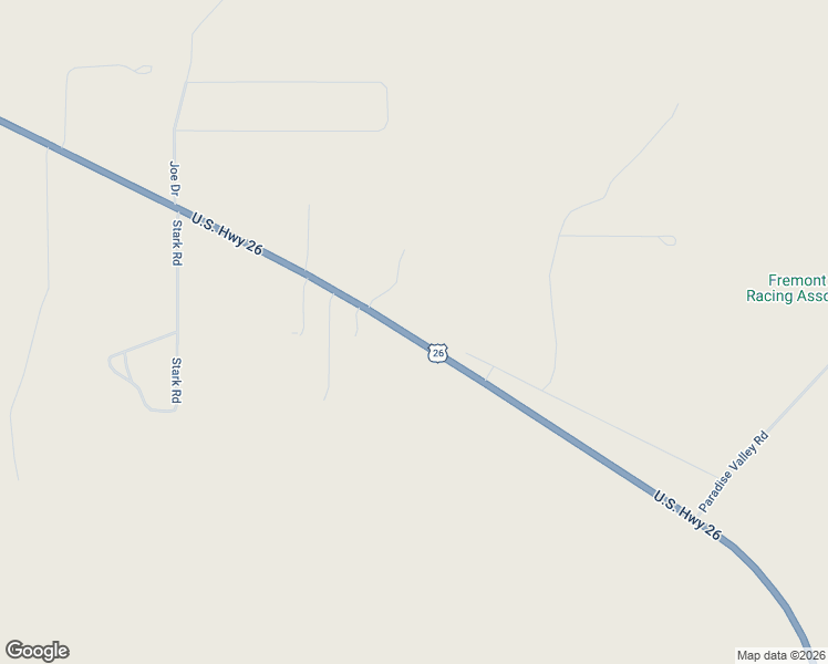 map of restaurants, bars, coffee shops, grocery stores, and more near 12679 U.S. 26 in Riverton