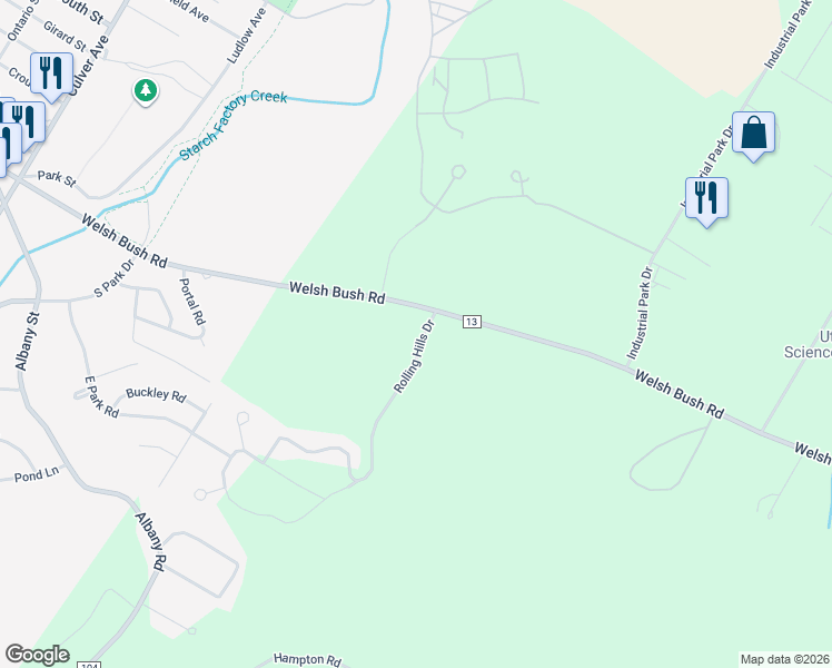 map of restaurants, bars, coffee shops, grocery stores, and more near 279 Rolling Hills Drive in Frankfort