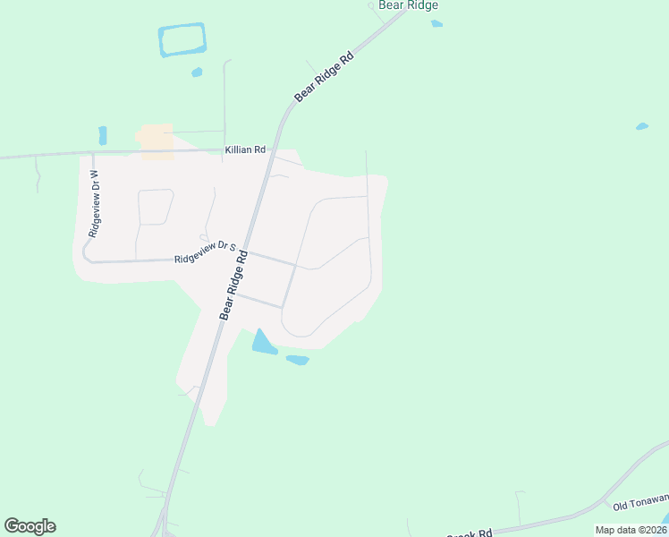 map of restaurants, bars, coffee shops, grocery stores, and more near 7154 Rolling Meadows Drive in North Tonawanda