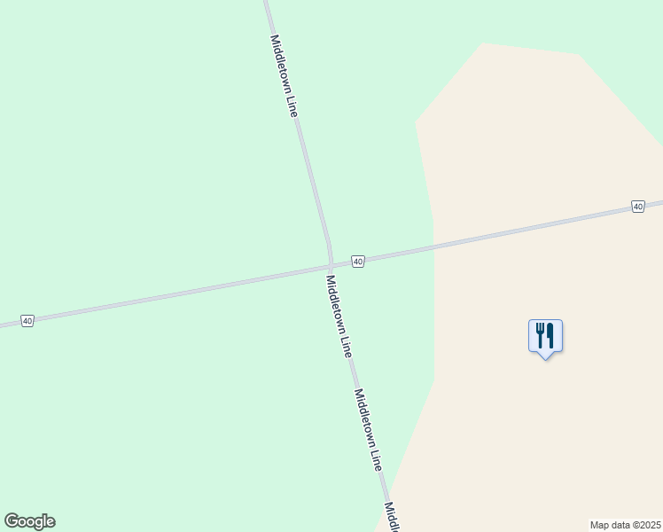 map of restaurants, bars, coffee shops, grocery stores, and more near County Road 40 in Oxford County