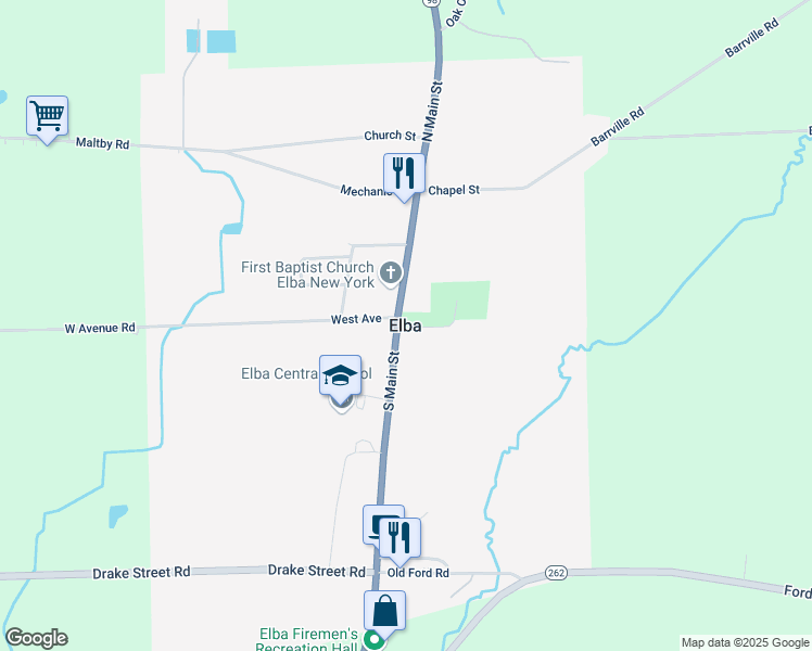 map of restaurants, bars, coffee shops, grocery stores, and more near in Elba