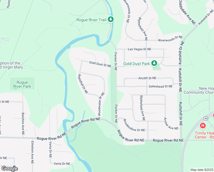 map of restaurants, bars, coffee shops, grocery stores, and more near 6298 Woodwater Drive Northeast in Plainfield charter Township