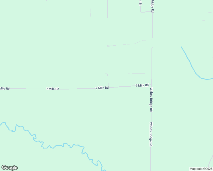 map of restaurants, bars, coffee shops, grocery stores, and more near 9806 7 Mile Road in Belding