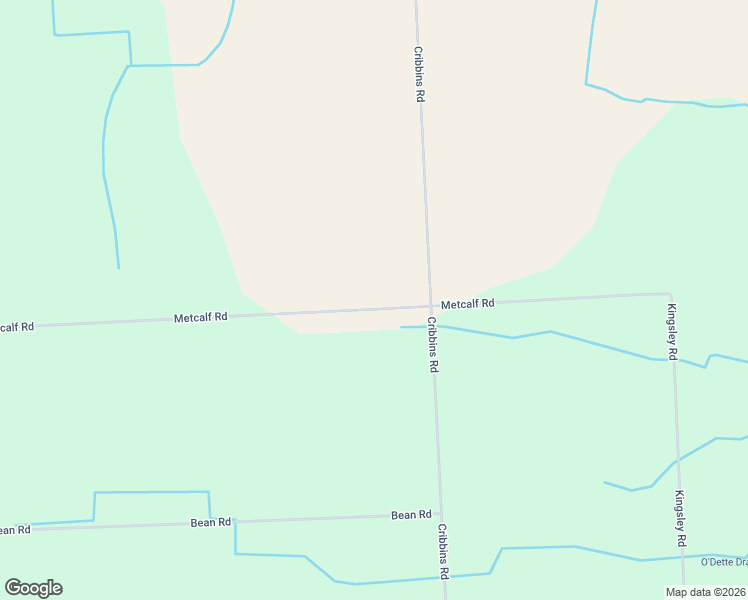 map of restaurants, bars, coffee shops, grocery stores, and more near 7560 Metcalf Road in Avoca