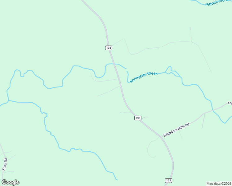 map of restaurants, bars, coffee shops, grocery stores, and more near 343 County Highway 138 in Broadalbin