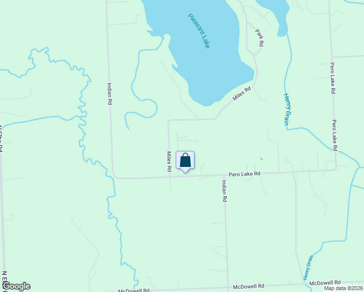 map of restaurants, bars, coffee shops, grocery stores, and more near 1733 Siesta Drive in Lapeer