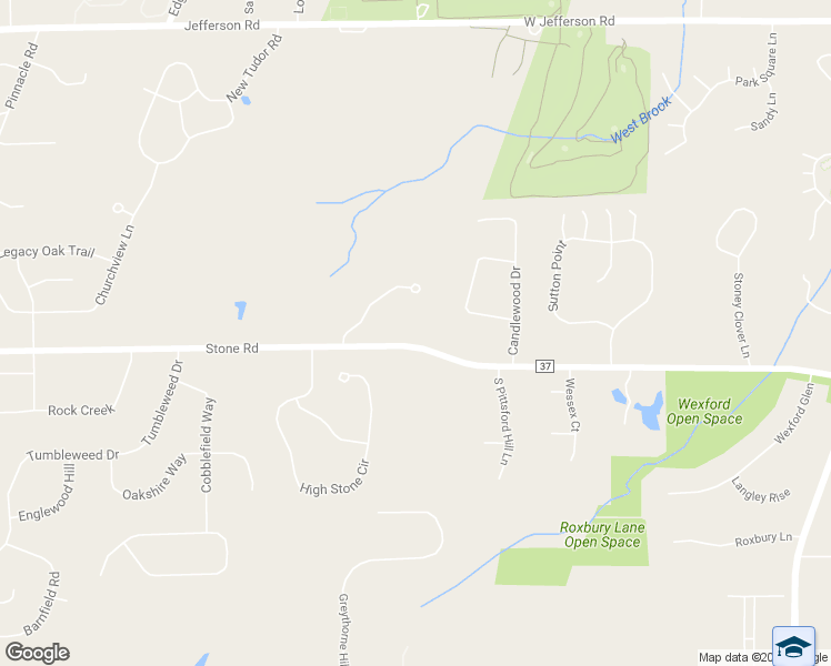 map of restaurants, bars, coffee shops, grocery stores, and more near 400 Stone Road in Pittsford