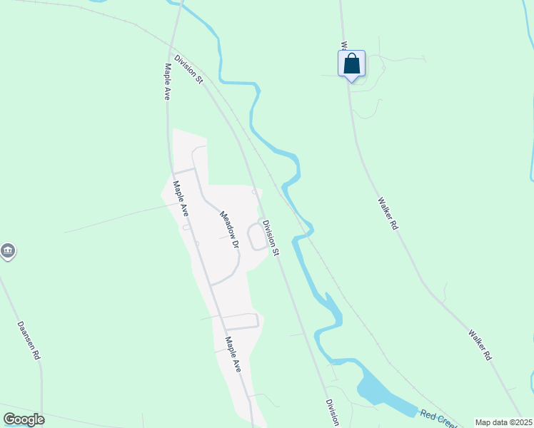 map of restaurants, bars, coffee shops, grocery stores, and more near 1962 Division Street in Palmyra