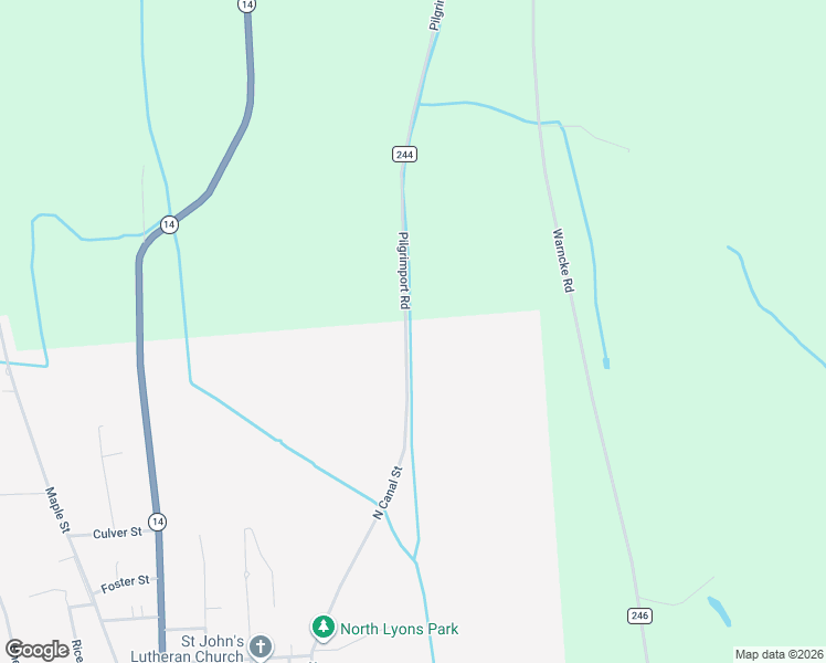 map of restaurants, bars, coffee shops, grocery stores, and more near 51-99 North Canal Street in Lyons