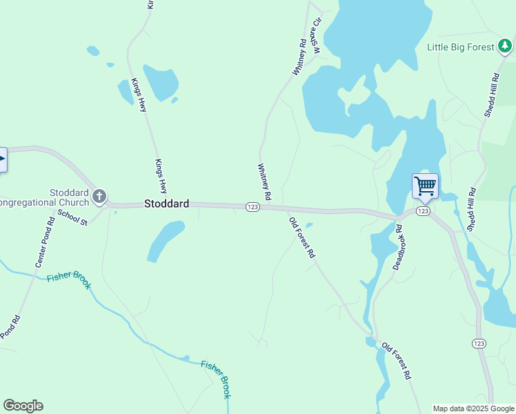 1390 New Hampshire 123, Stoddard NH Walk Score