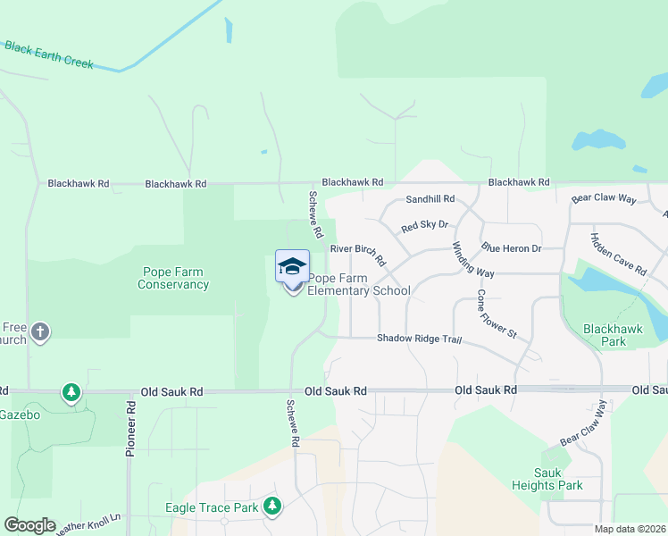 map of restaurants, bars, coffee shops, grocery stores, and more near 910 Blue Aster Trace in Middleton
